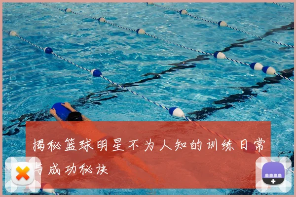 揭秘篮球明星不为人知的训练日常与成功秘诀